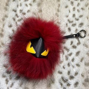 Fendi Fur Monster keychain